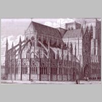 Paris., Kathedrale, Stich von Radcliffe, 1829.jpg